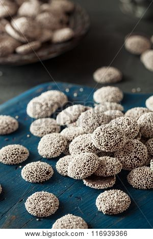 Sweet Homemade Dark Chocolate Nonpareils