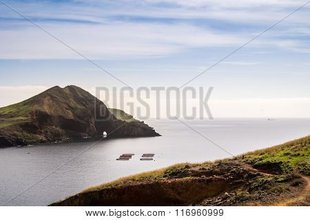 Beautiful Views On Trail To Ponto Do Sao Lourenco, Madeira