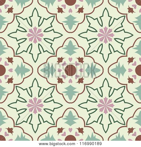 Vector seamless pattern background.