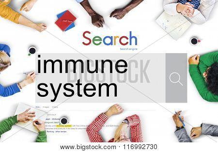 Immune System Healthcare Disease Antibody Concept
