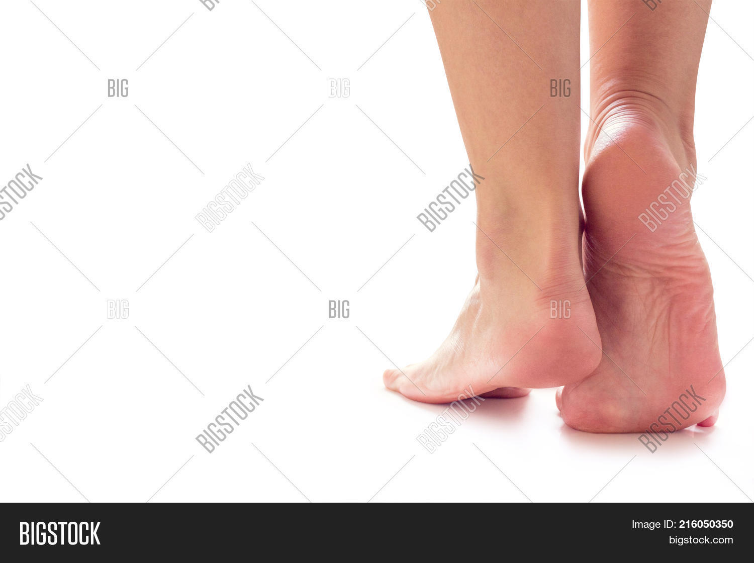 Female Feet Stand On Image & Photo (Free Trial) Bigstock
