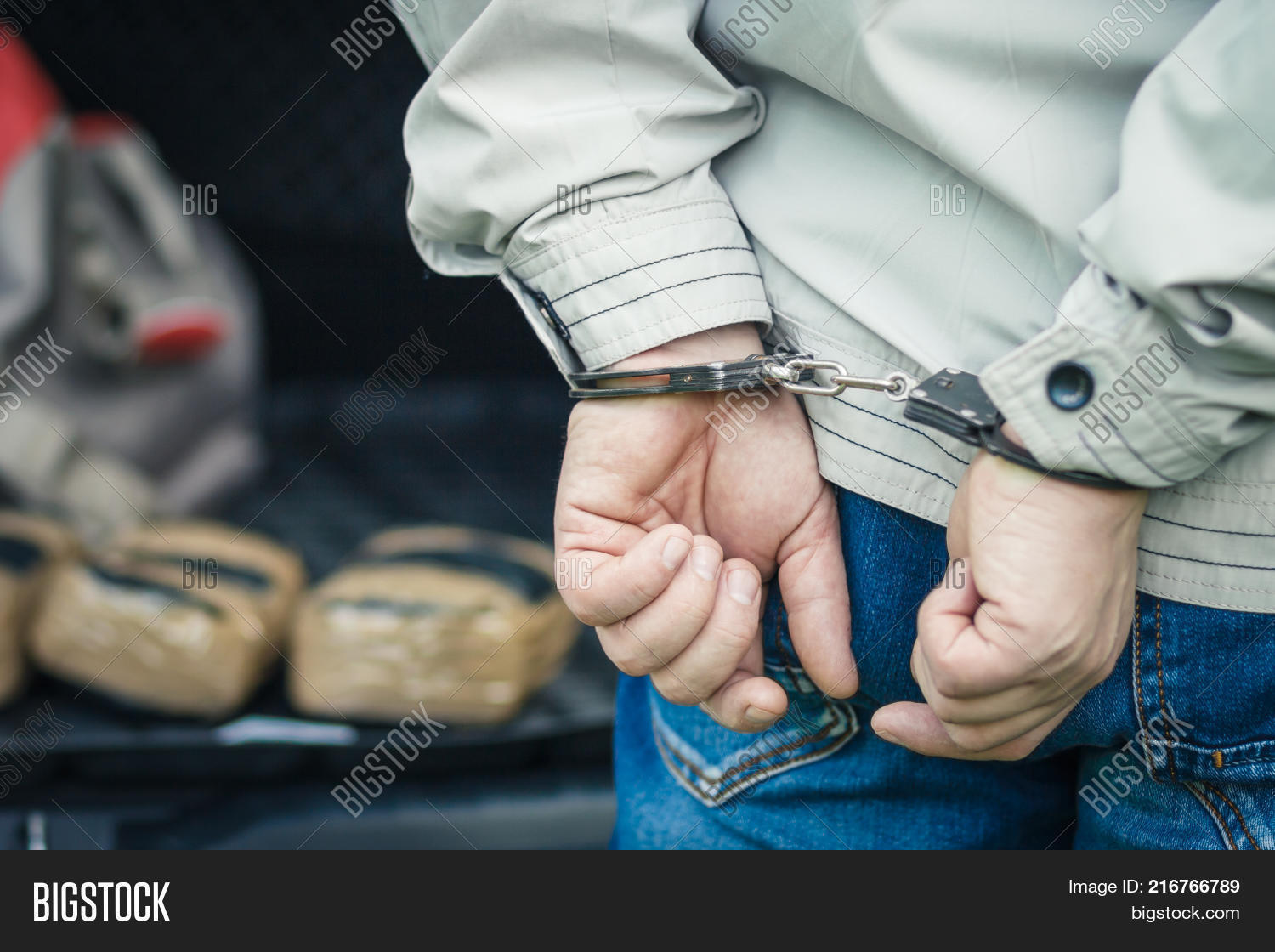 Man Handcuffs Detained Image & Photo (Free Trial) Bigstock