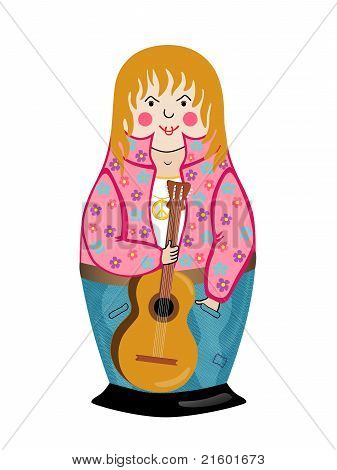 Hippy. Muñeca de la jerarquización.