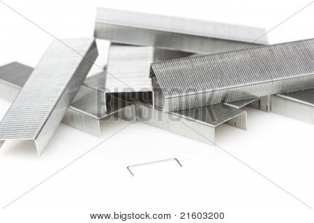 A Stick Of Silver Staples
