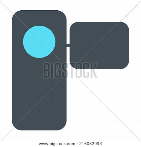 Camcorder Silhouette Icon. 96x96 for Web Graphics and Apps.  Video Camera Simple Minimal Pictogram. Vector