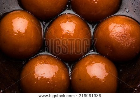 Gulab jamun /gulaab jamun is a milk-solid-based Indian sweet made in festival or wedding party
