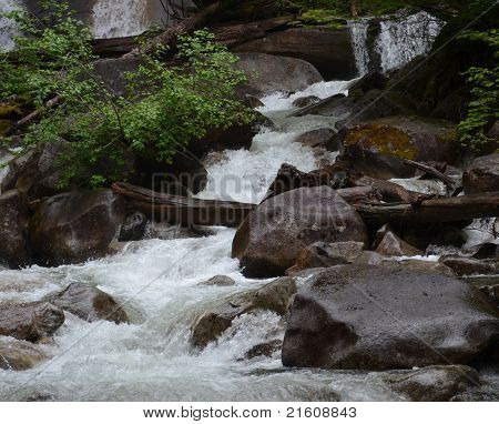 Shannon Falls Close-up, British Columbia