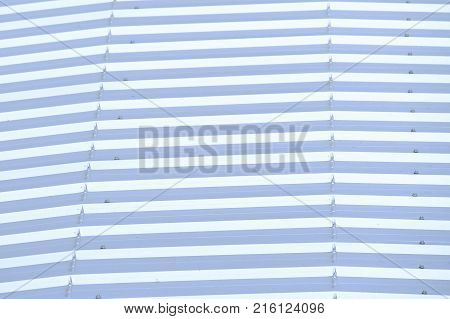 Close up rooftop surface of bus station for background texture