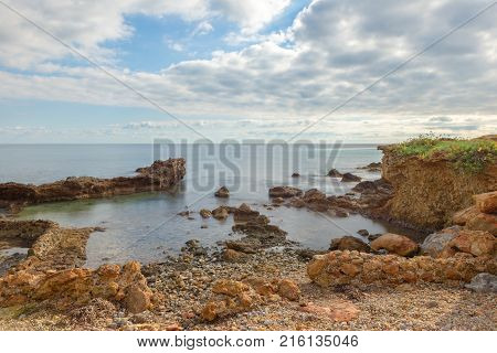 The Coast Of Des Canar In Ibiza, Balearic Islands