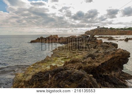 The Coast Of Des Canar In Ibiza, Balearic Islands