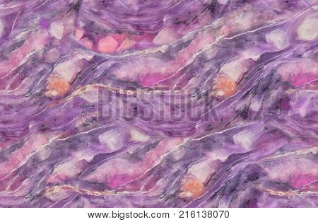 charoite stone seamless texture macro photo