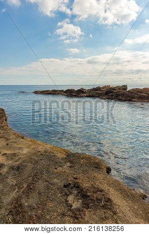 The Coast Of Des Canar In Ibiza, Balearic Islands
