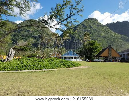 Historic Camp Harold Erdman is located on the north shore at the far west end of O'ahu.