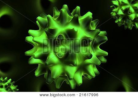 Käsitteellinen virus kuvitus