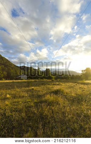 Lonquimay Volcano, In Bio Bio Region, Chile