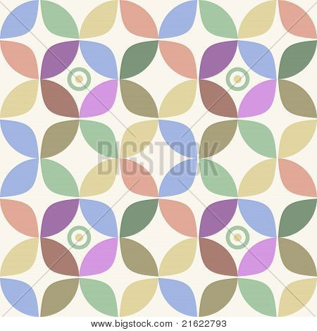 Retro bezešvé pozadí geometrické