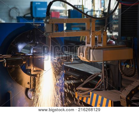 Cleaning Of The Metal By Sandblasting
