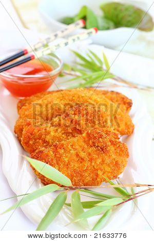 Fried Chili Chicken Breast