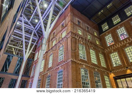 Inside The Former Confectionery Factory Bolshevik, Moscow, Russia