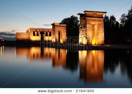 Templo De Debod v Madridu