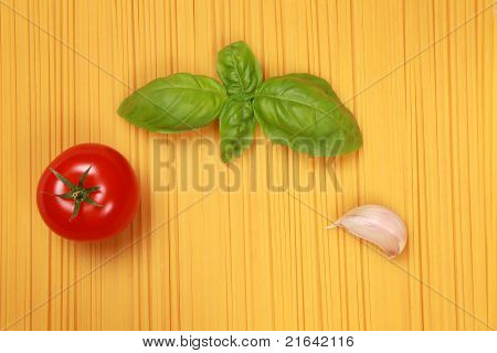 Spaghetti With Tomato, Garlic And Basil