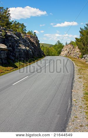 Vista del Parque Nacional de Acadia, Maine.