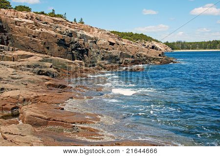 Vista del Parque Nacional de Acadia, Maine.