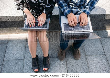 computer technology internet browsing. online education studying. web surfing concept