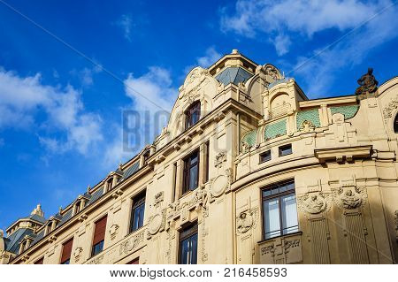 A historical building in Prag Czech Republic.