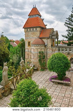 Bory Castle in the City of Szekesfehervar, Hungary