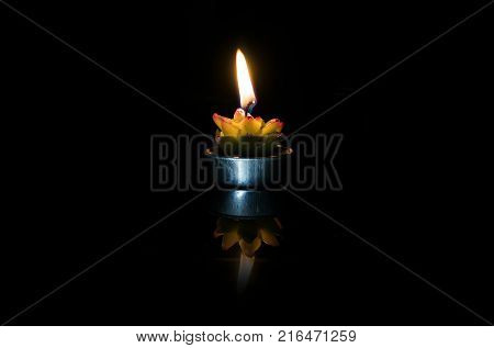 Persecute Candle On Black