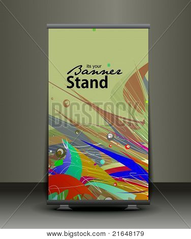 Stand Banner-Vorlage