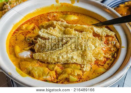 Chinese Fish Curry Soup, Mappas King Fish Curry With Coconut Milk Cream