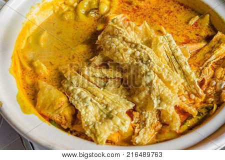 Chinese Fish Curry Soup, Mappas King Fish Curry With Coconut Milk Cream