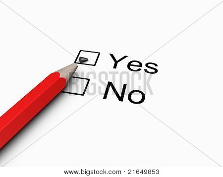 复选框和折断的铅笔