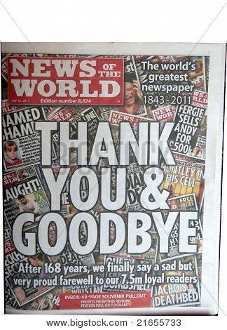 世界报纸的新闻