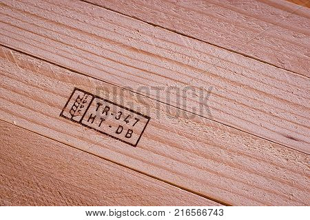 background texture of a wooden board with an inscription