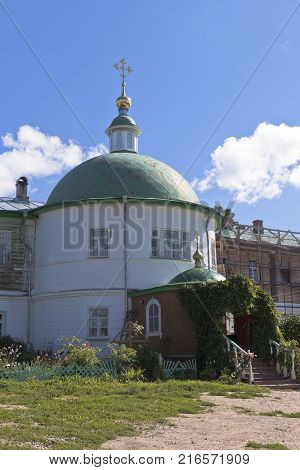 Church of the Intercession of the Holy Virgin in the Voskresensky Goritsky Monastery Vologda region, Russia