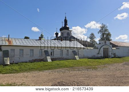 Voskresensky Goritsky female monastery in the Vologda region, Russia