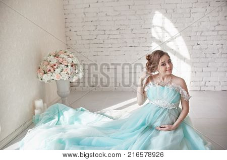 Pregnancy, Pregnant Woman, Family Planning, Caesarean Section Delivery, Waiting For Delivery. Depres
