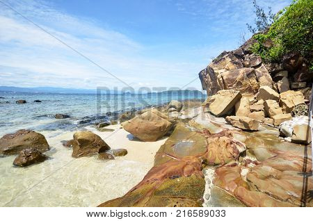 Beautiful Sea View At Sabah Island