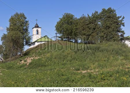 Church of the Presentation of the Blessed Virgin in village Goritsy Vologda Region, Russia