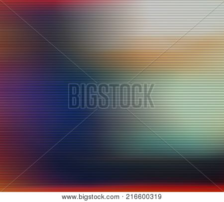 Abstract Color Blurred Background Parallel Horizontal Llines. Rhythm. Design Elements.