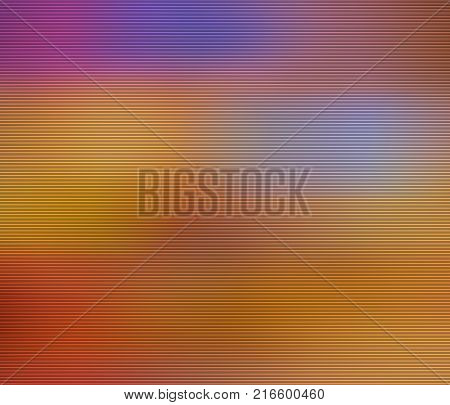 Abstract Color Blurred Background Parallel Horizontal Llines. Rhythm. Design Elements.