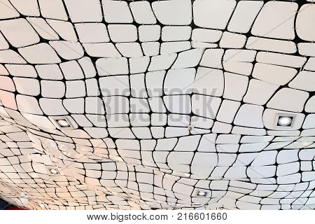 Ceiling And Wall. Original Repression Of The Interior.