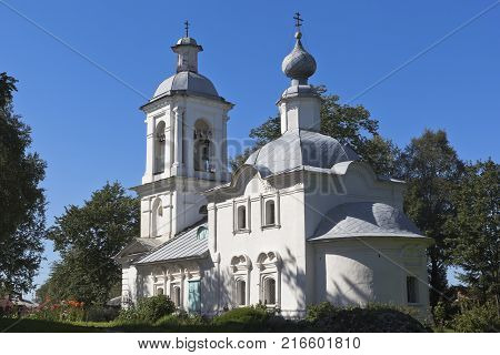 Church of the Epiphany in the town of Belozersk, Vologda Region, Russia