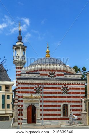 Small Vilayet Mosque is located in the historic center of Istanbul Turkey