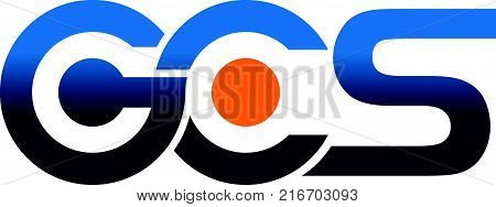 Modern Logo Solution Letter G C S Logo Design Template Vector
