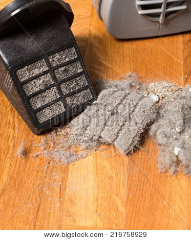Handheld Vacuum Cleaner On Carpet