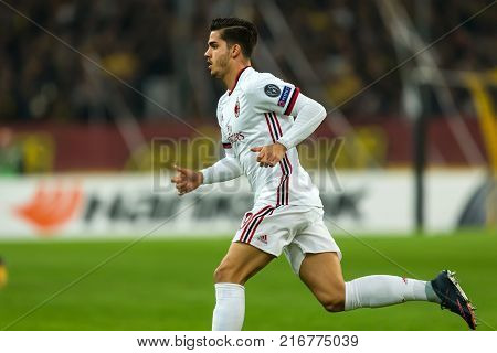 Uefa Europa League Game Between Aek Fc Vs Ac Milan